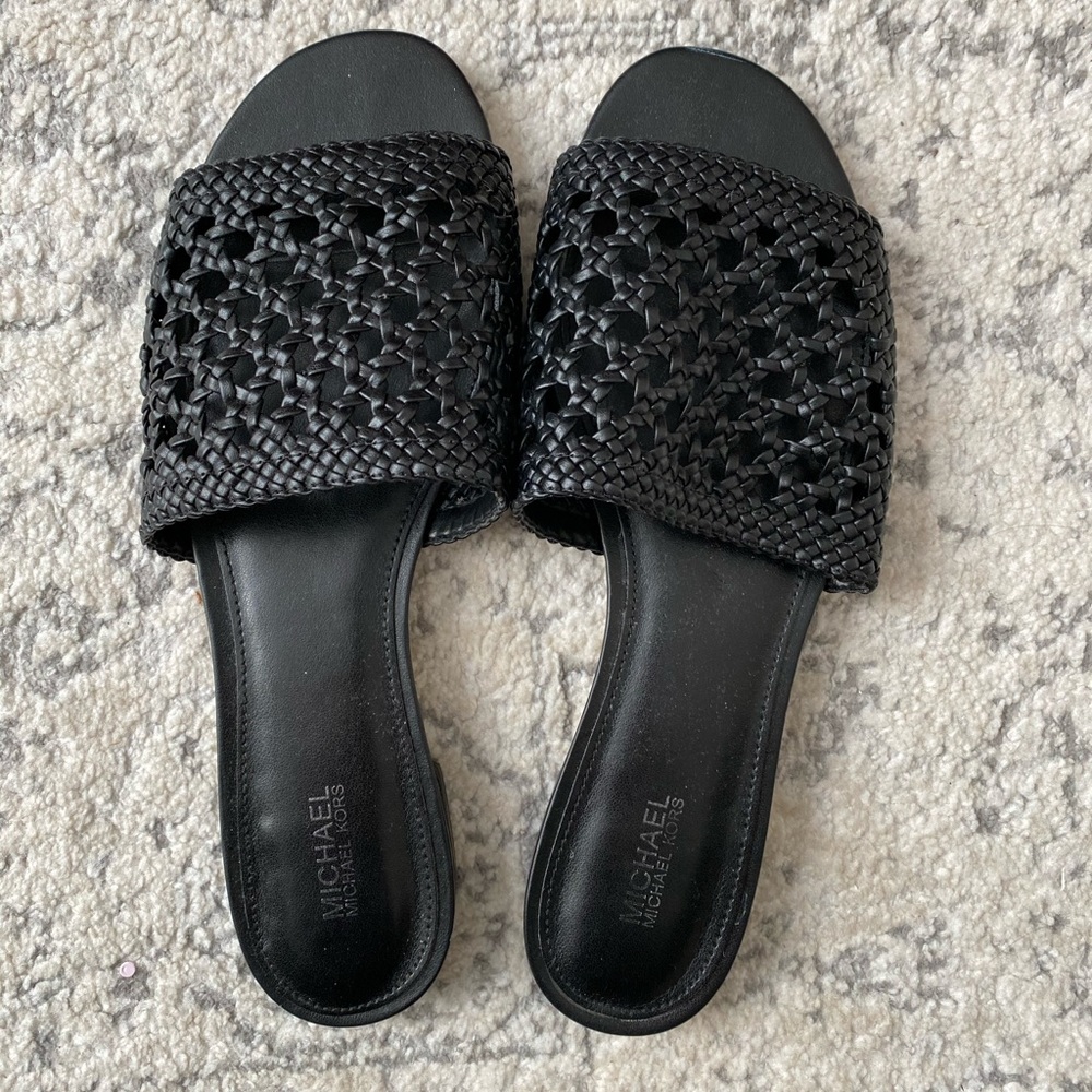 Michael Kors slide sandals